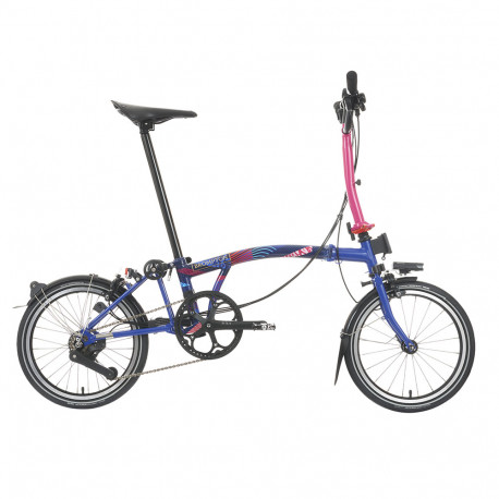 Vélo pliant Brompton P Line Paris Edition 12 vitesses Vélo pliant Brompton P Line Paris Edition 12 vitesses